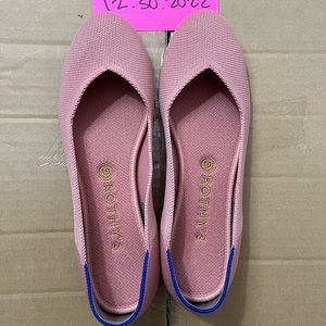 Rothy’s Coral flats sz 10